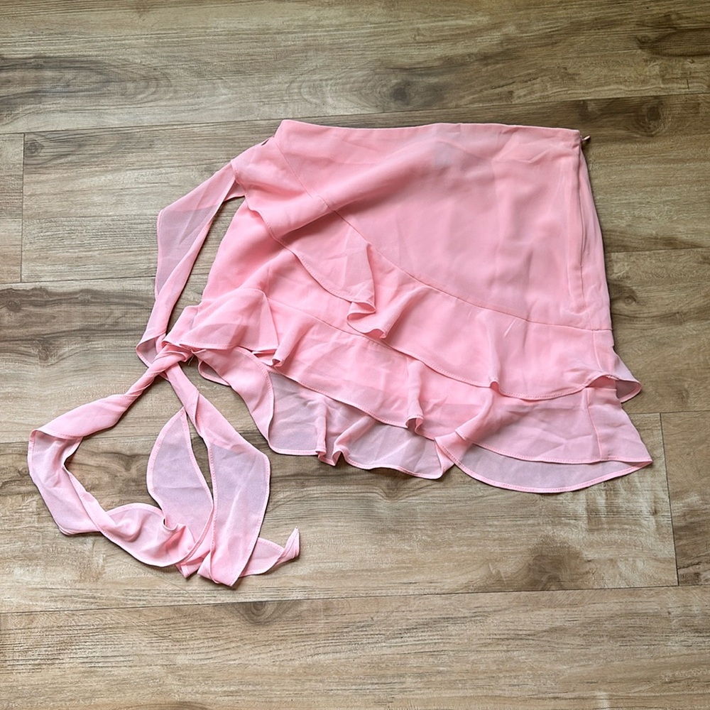 forever 21 mini pink mermaid skirt